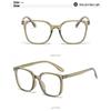 Trendy Retro Square Eyeglass Frames for Men & Women - Lightweight & Comfortable with Flat Lenses