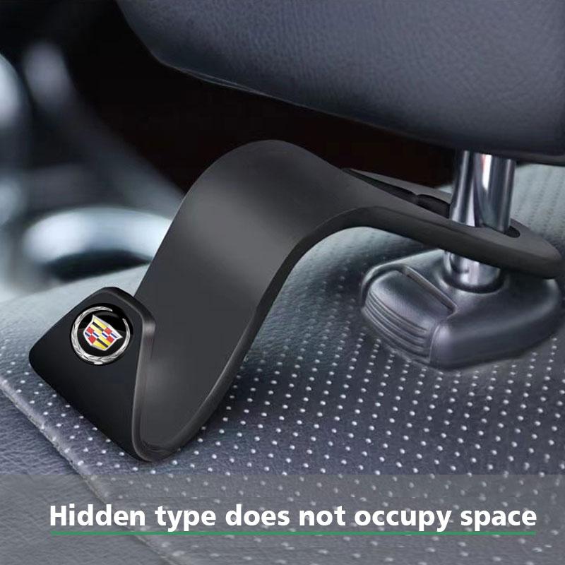 Car Seat Back Hook Holder Storage Hanger Car Styling For Cadillac CTS STS DTS SRX XLR ATX Escalade Seville Tiburon