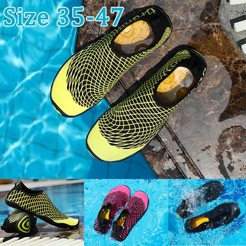 Buy Men's Beach Swimming Shoes Water Barefoot Sports Shoes Gym Yoga