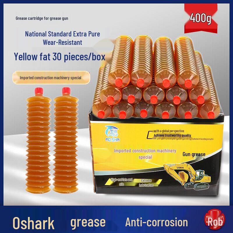 Transparent Manual Grease Gun with Zipper Design for Cartridge and Chain Lubrication