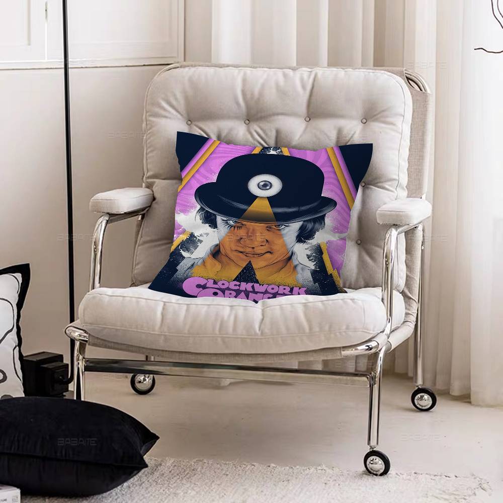Film A Clockwork Orange Kissenbezug Zoll Bauernhaus Dekor Haus Wurfkissenbezüge Für Sofadekorationen