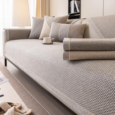 Sofa Cushion Cotton And Linen Four Seasons Universal Non-slip Sofa Cover Full Cover Sofa Towel