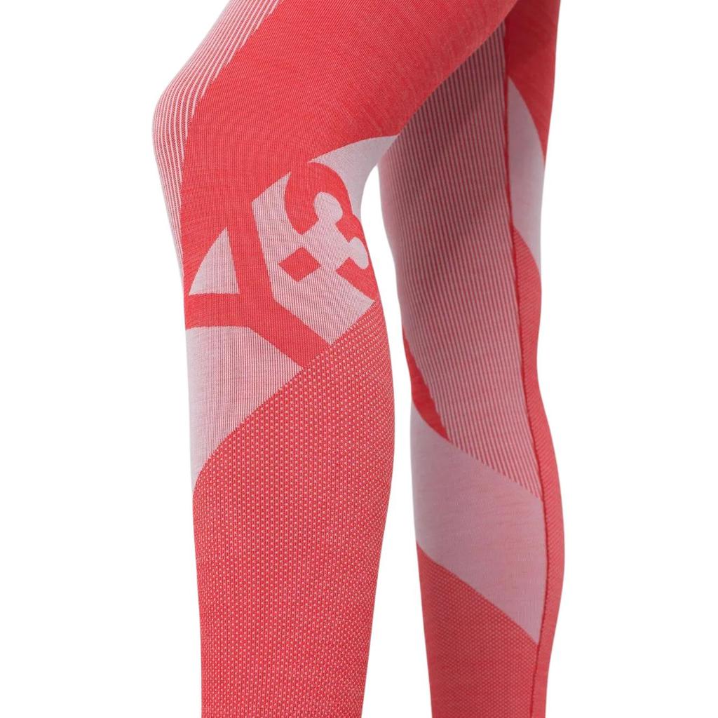 Y-3 FW21 Logo Print Leggings Women Leggings Red HB6322