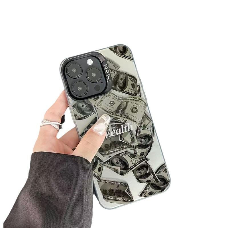 Full screen US dollars applicable Apple 16Promax mobile phone case iPhone15Pro new 14Pro Europe, America and 17 fortune