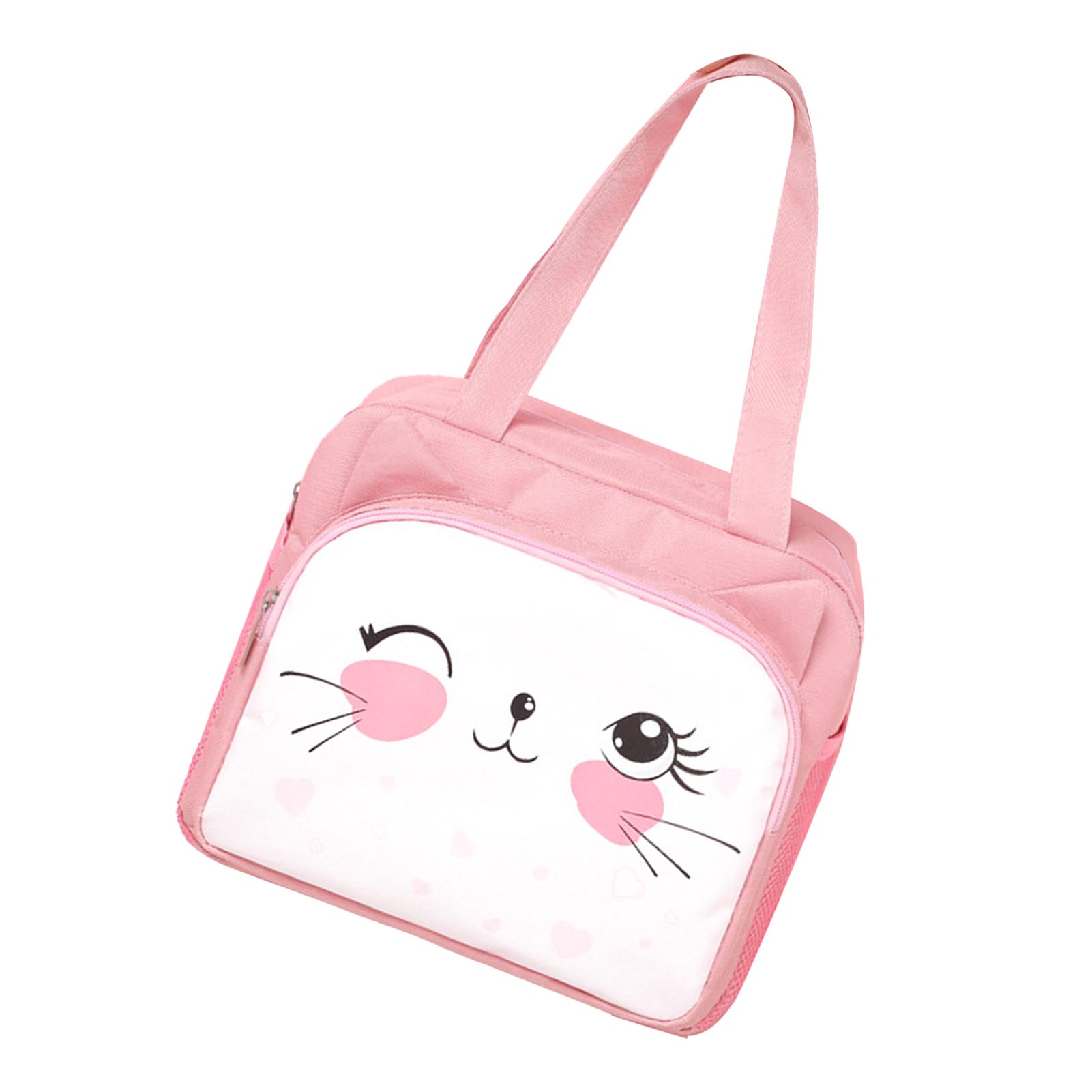 

Lunch Meal Bag Large Capacity Cartoon Patterns Square Portable Lightweight Insulated Lunch Box Bag for Outdoor