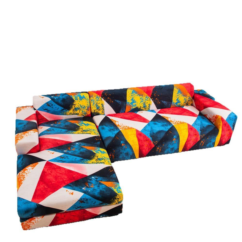 Four Seasons Stretch Sofa Cover Fully Covered Printed Anti Dirty Sofa Cover Full Cover Fabric Combination Anti Slip Cover