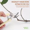 Heavy Duty Pruning Shears Garden Scissors Stainless Steel Bypass Pruner for Trees, Flowers, Bonsai and Gardening Use