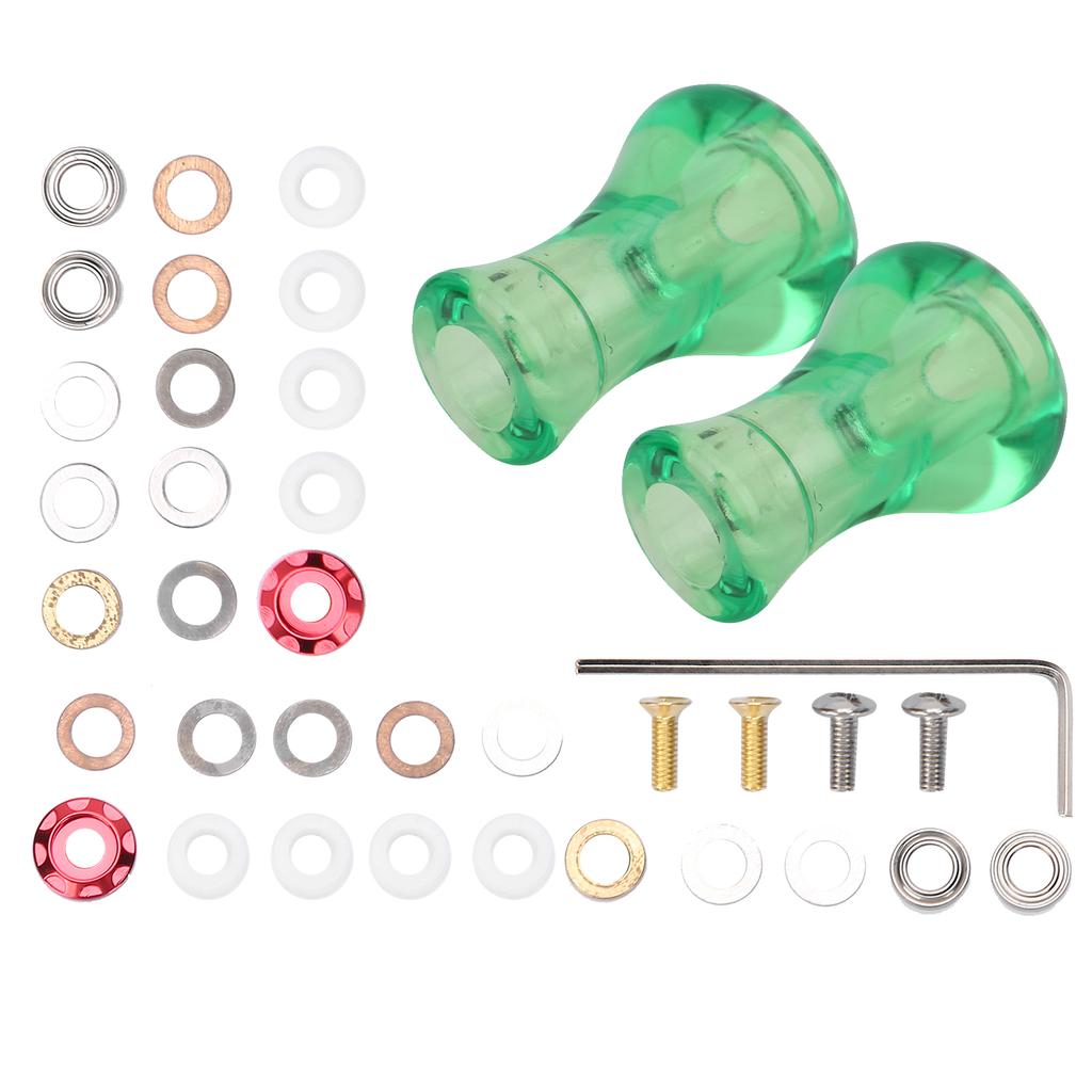 1Pair AMO Lure Fishing Reel Refit Handle Knob 27.5mm for Lowprofile Reel Spinning Reel