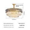 UOSU Modern Luxury Crystal Chandelier