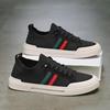 Andningsbara herrskor Mesh Board Shoes Mjuk sula Casual Sportskor Ungdomstrend Sneakers Slip-on Canvas-sko