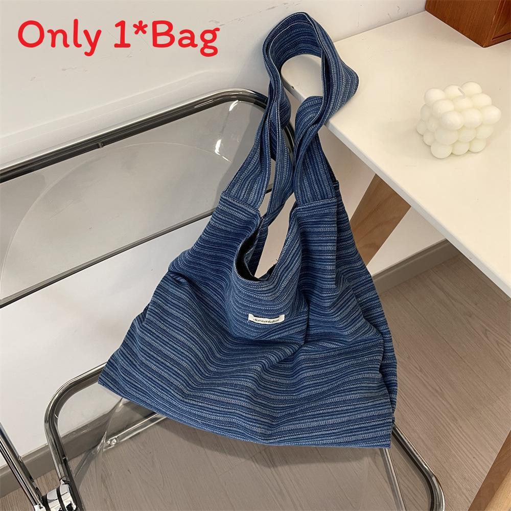 Casual Tote Bag For College Students With Large Capacity And Wide Shoulder Straps For Daily Use