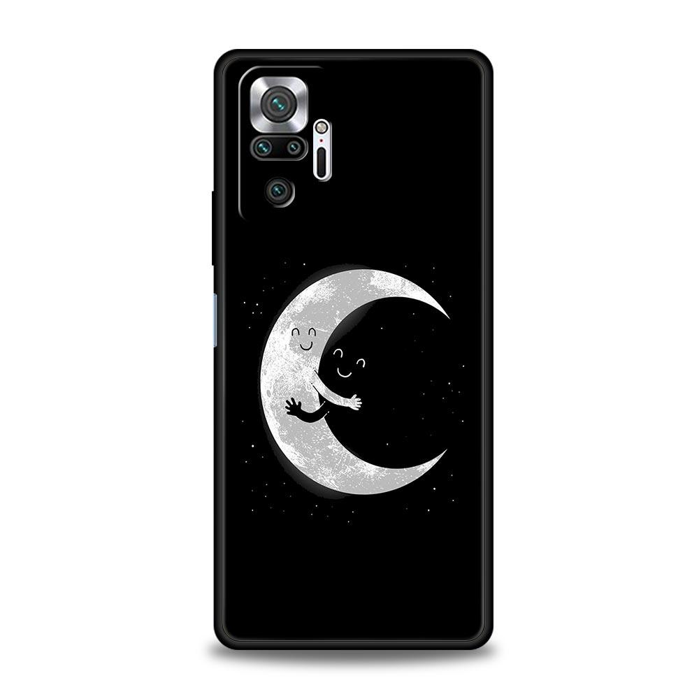 

Phone Case For Xiaomi Redmi Note 14 13 12 5G 11 10 Pro Plus 4G 9S 9 14C 13C 12C 10C 9C 9A Soft TPU Cover Gothic Style Black Lip Redmi Note 12 5G
