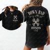 Down Bad Gym TShirt Retro Oversized Workout Tee Graphic T Shirts Women Clothing Harajuku Vintage Y2k Top High Quality Cotton