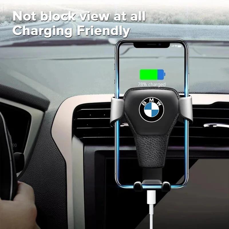 XLJBM1 For BMW Car Air Vent Phone Holder Auto Clamp Support Stand Car Air Vent Phone Holder For BMW X1 X2 X3 X5 X4 X6 X7 F40 F30 F20 F1
