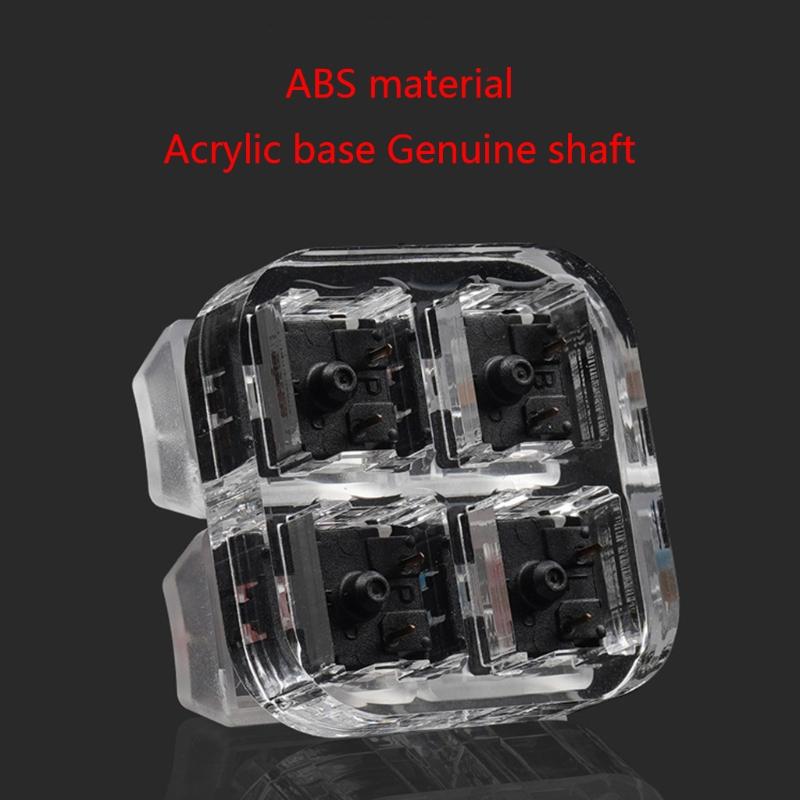 MX Switch Mechanical Switch Keychain For Keyboard Switches Tester Kit Without LED Light Toys Stress Relief Gifts