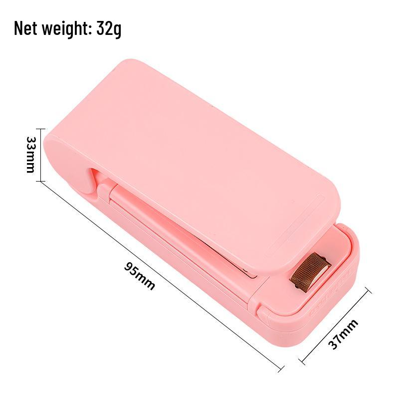 Mini Snack Vacuum Sealer - Compact Plastic Sealing Machine for Food Freshness Preservation