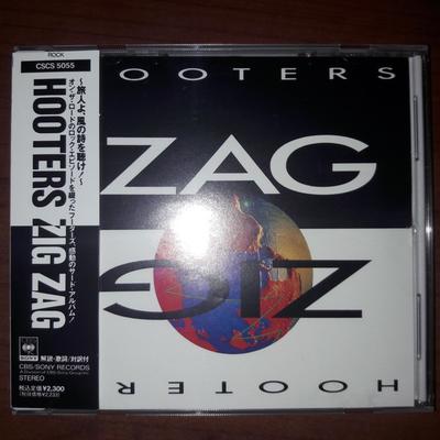 CD HOOTERS  ZIG ZAG CSCS5055 CBSSony 1989 Japan Rock Used