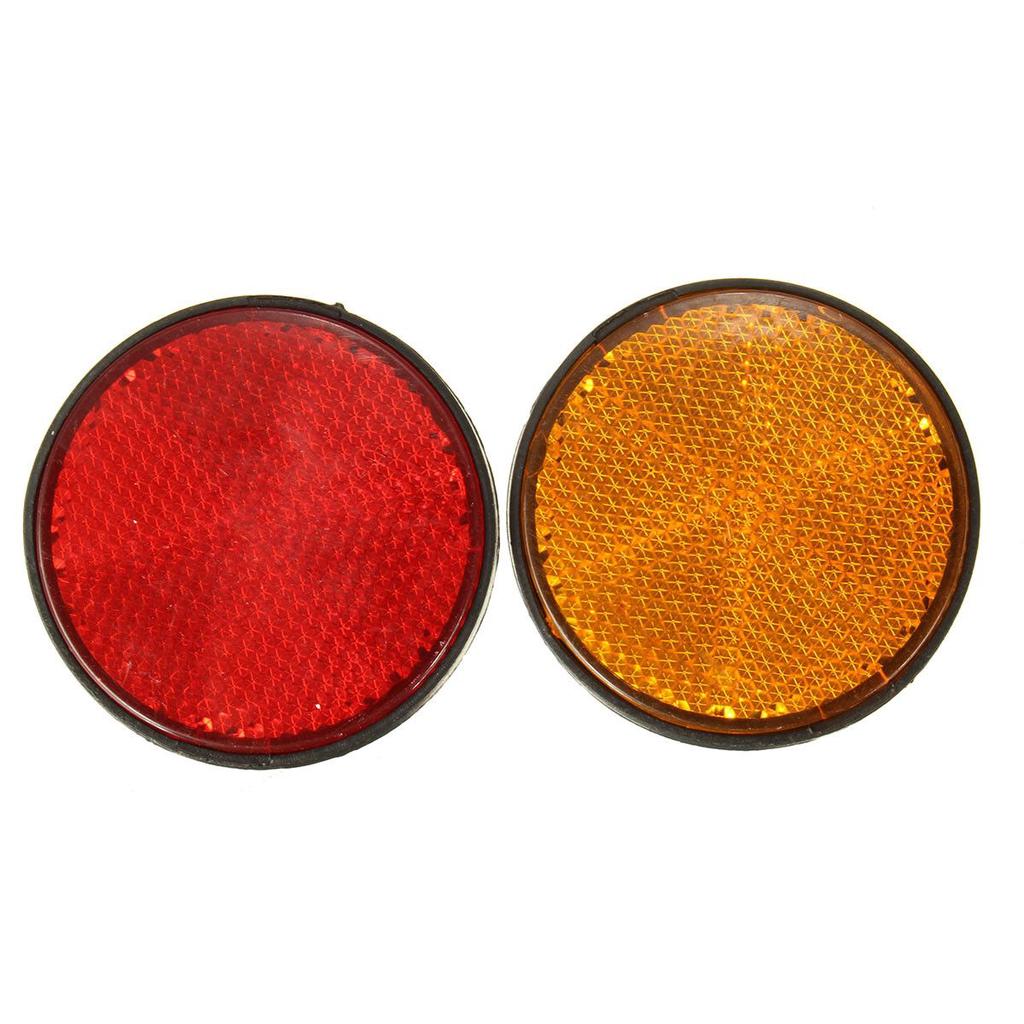 Universal Red Bolt Number Plate Reflector for Motorcycles Scooter Bicycle Bike Universal Red Bolt Number Plate Reflector for Motorcycles Scooter Bicycle Bike