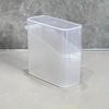 1pc Large Capacity Cheese Keeper Case Airtight Food Storage Container with Lid Slice Cheese Holder Frige Odor Transparent Organizer