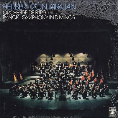 LP Record HERBERT VON KARAJAN/ORCHESTRE DE PA - Frank/Symphony In D Minor EAA133S TOSHIBAEMI Japan Classical Used
