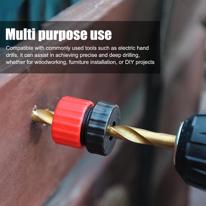 1/3pcs Adjustable Drill Bit Depth Stop 3-13mm Drill Bit Stop Collar Shaft Limit Metric Lock Positioner Hole Guide Woodwork Tools