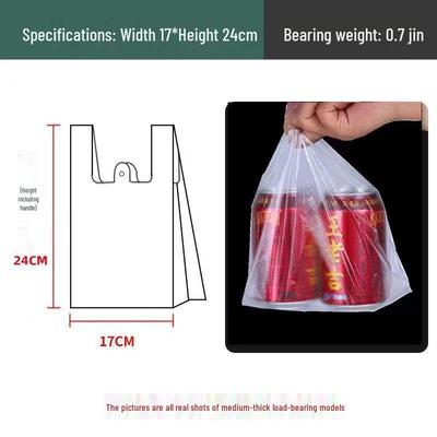 Medium Thick Transparent Plastic Bags