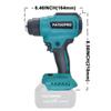 Adjustable Temperatures Heat Gun 30-550℃ LED Display Cordless Electric Hot Air Gun Home DIY Power Tools For Makita 18v Battey