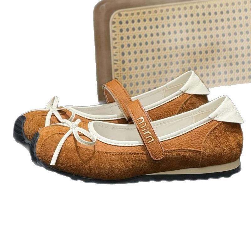 Summer Ballet Mary Jane Shoes New Retro Flat Niche Design Versatile Casual Sports Shoes Women