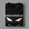 Men's Scary Face Candle Disturbed Band T Shirts  Pure Cotton Clothing Casual Short Sleeve Tees Birthday Present T-Shirts