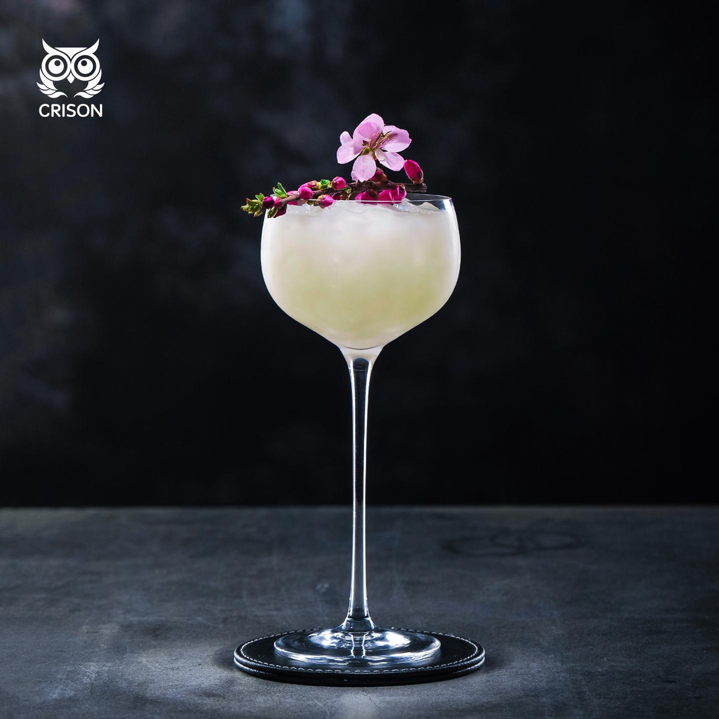 

CT2801 CRISON Japanese style high-end cocktail glass Champagne glass Wine cup Bar Tools 175ml 175ml