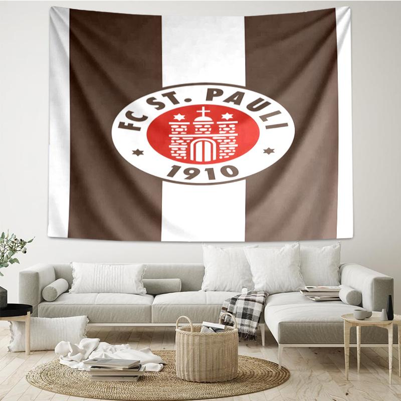 St. Pauli Tapestry, Wall Hanging Tapestry, Pattern Tapestry for Dorm Bedroom Living Room Wall Art Photography Backdrop