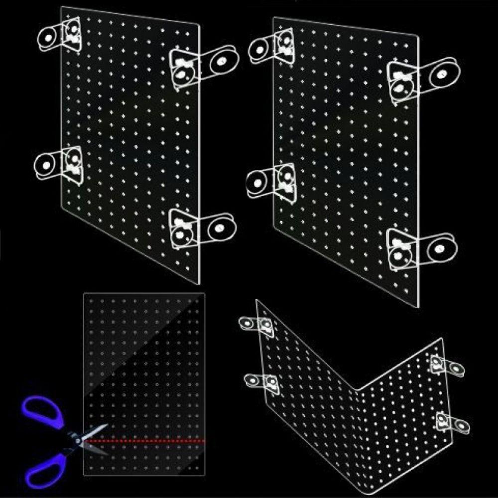 Transparent Fish Breeding Case Divider Bendable Fighting Fish Hatching Isolation Plate Fish Tank