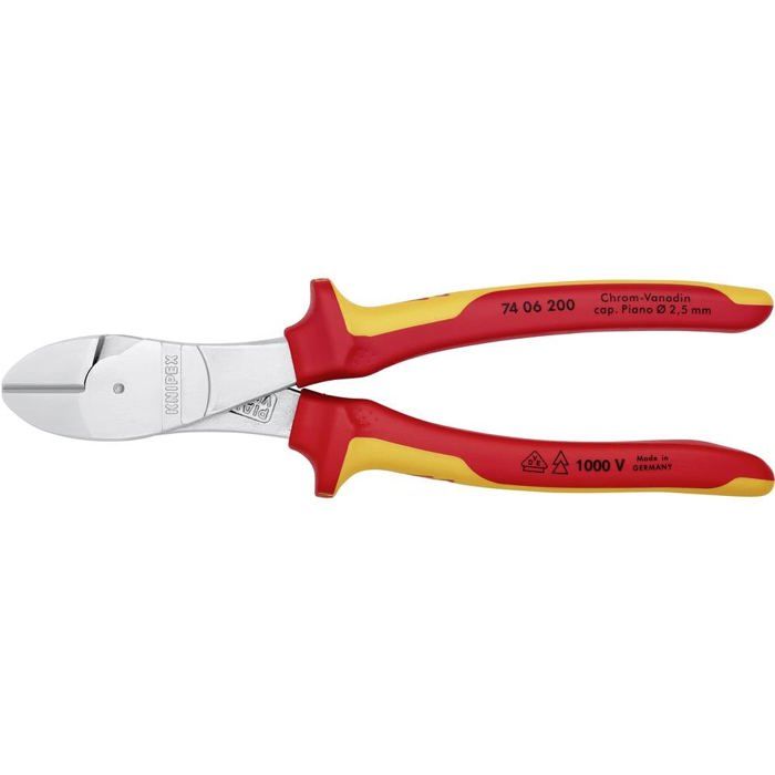 Pince coupante de côté Knipex - Acier chrome-vanadium - 200 mm