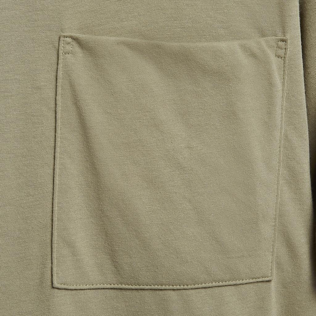 Nike Tech Round Neck Pullover Solid Color Small Logo Loose Quick-Dry Breathable Short Sleeve T-Shirt Men Tops Olive-Green FZ7561-276