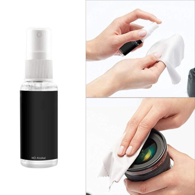 Camera Cleaning Kit With Sensors Cleaner, Air Blower, Lens Pen, and Detailing Brush for Photography Enthusiasts