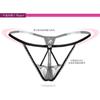 Hollow Sexy Thong Low Waist Transparent Lace Elastic Underwear Women's French Temptation Seamless T Pants 2154