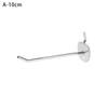 Convenient Home Holder Hang Fits Perforated Goods Shelf Storage Racks Display Hooks Retail Shop Peg