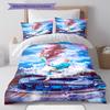 Erling Haaland Icon Bedding Quilt Set Quilt Cover Pillowcase Home Decoration Birthday Gift (1 * duvet cover + 2 * pillowcase, without core)
