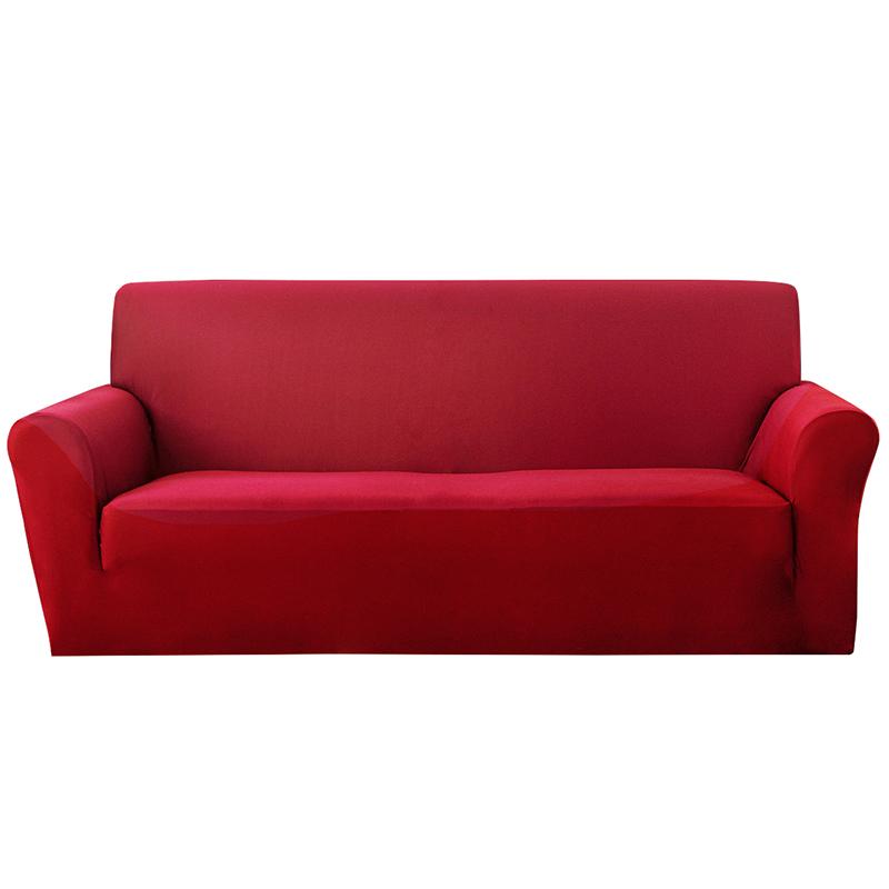 Solid Color Sofa Covers For Pets Kids Elastic Corner Couch Cover L Shaped Chaise Longue Slipcover Chair Protector