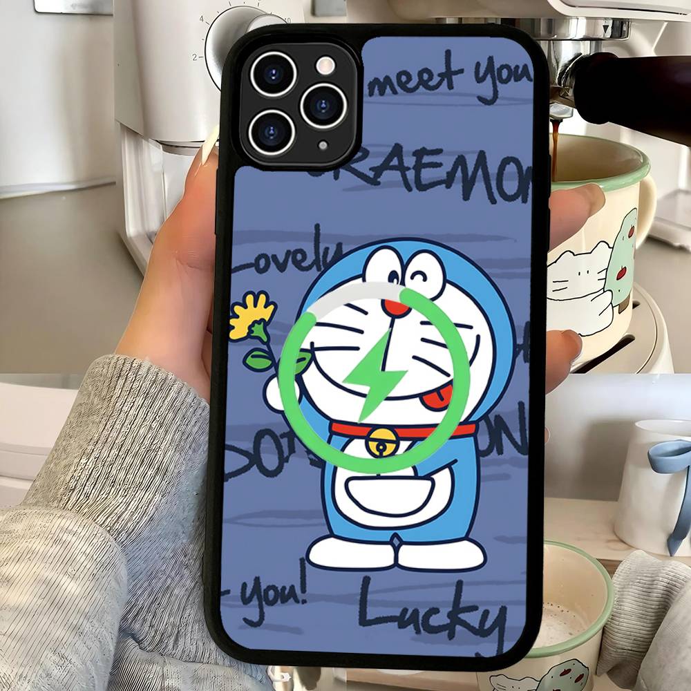 Cartoon D-Doraemons For Magsafe Magnetic Wireless For IPhone 16 15 14 13 12 11 17 Pro Max Plus Phone Case