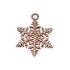 Snowmen Charms Snowflake Pendants For Winter Christmas Themed Jewelry