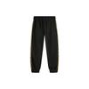 Puma Color Block Loose Fit Tapered Retro Knitted Running Pants Men bottoms Black 62582301