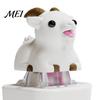 Sensory Tactile Feedback Toy 1/2Pcs Goat Keyboard Fidget with Sound, Rechargeable Sheep Finger Clicker Toy, Animal Push Button Decompression Keychain
