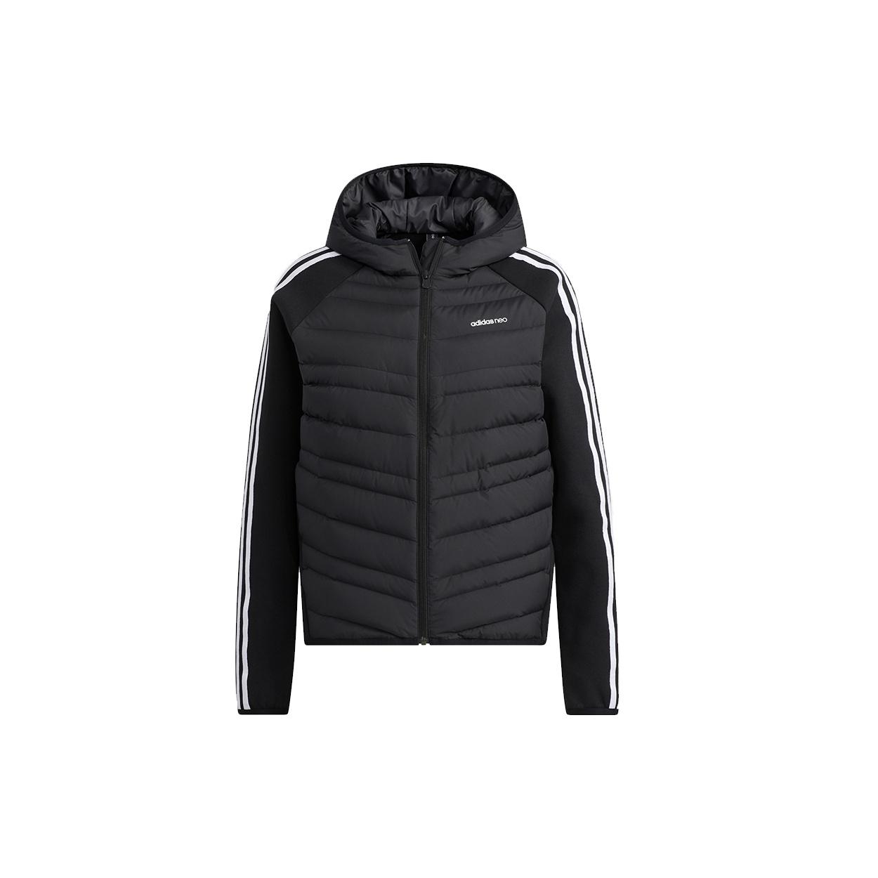 (WMNS) adidas Icon 3-Stripes DLY Down Jackets Black Women s H45296 S