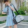 Breathable Pet Shoulder Bag Transparent Foldable Pet Carrier Lightweight Large Capacity Portable Shoulder Strap Bag