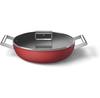 Сковорода для тушения Smeg CKFD2811RDM 28 см