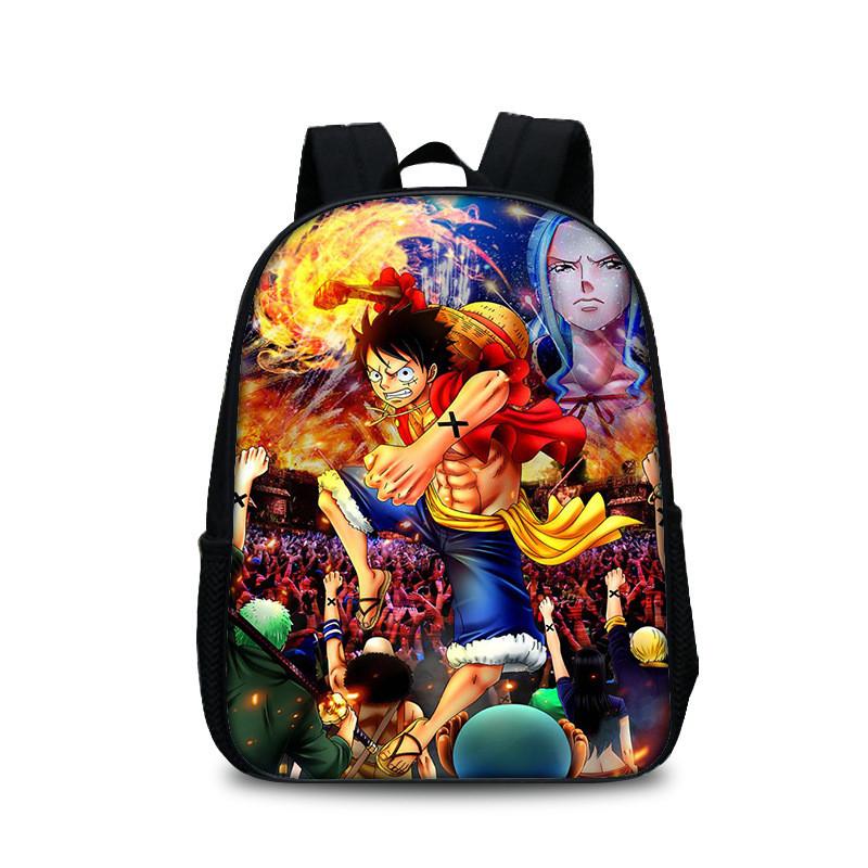 One Piece Backpack For Kids With Nylon Material And Adjustable Straps For School And Daily Use