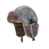49MD Fashion Inspired Winter Earflap Hat Thickened Polyester Windproof Design Comfortable Outdoor Caps For Men Women