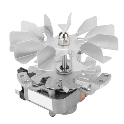 High Temperature Oven Motor with 11 Blades Fan Fit for Jakel 19003 7242 Oven Dryer Incubator Aluminum