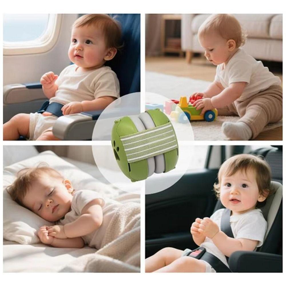 Odolná dětská ochrana sluchu Sluchátka pro miminka Lehká sluchátka pro miminka Ochrana uší pro miminka a batolata